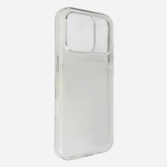 Crystal Clear Carbon Texture Case for iPhone