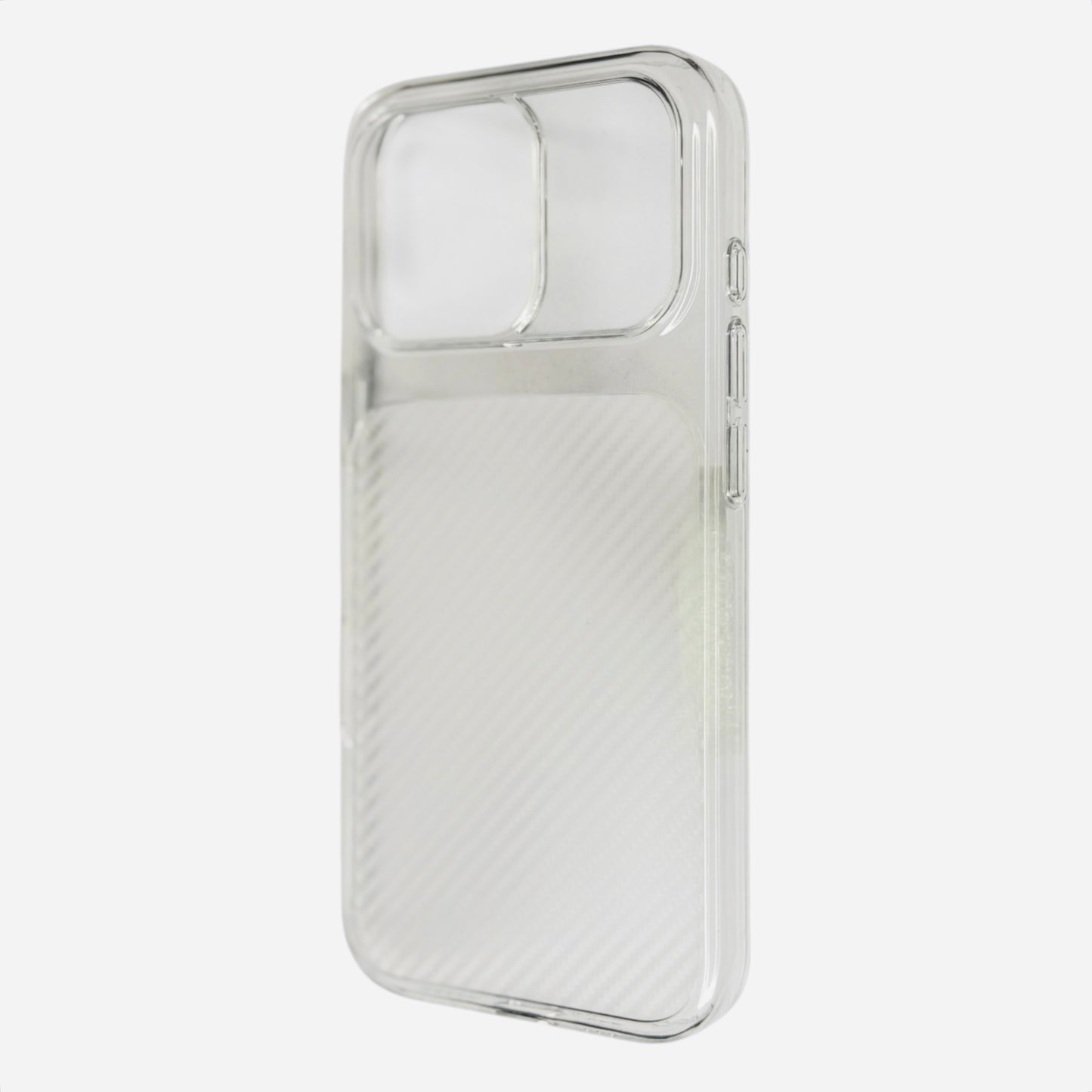 Crystal Clear Carbon Texture Case for iPhone