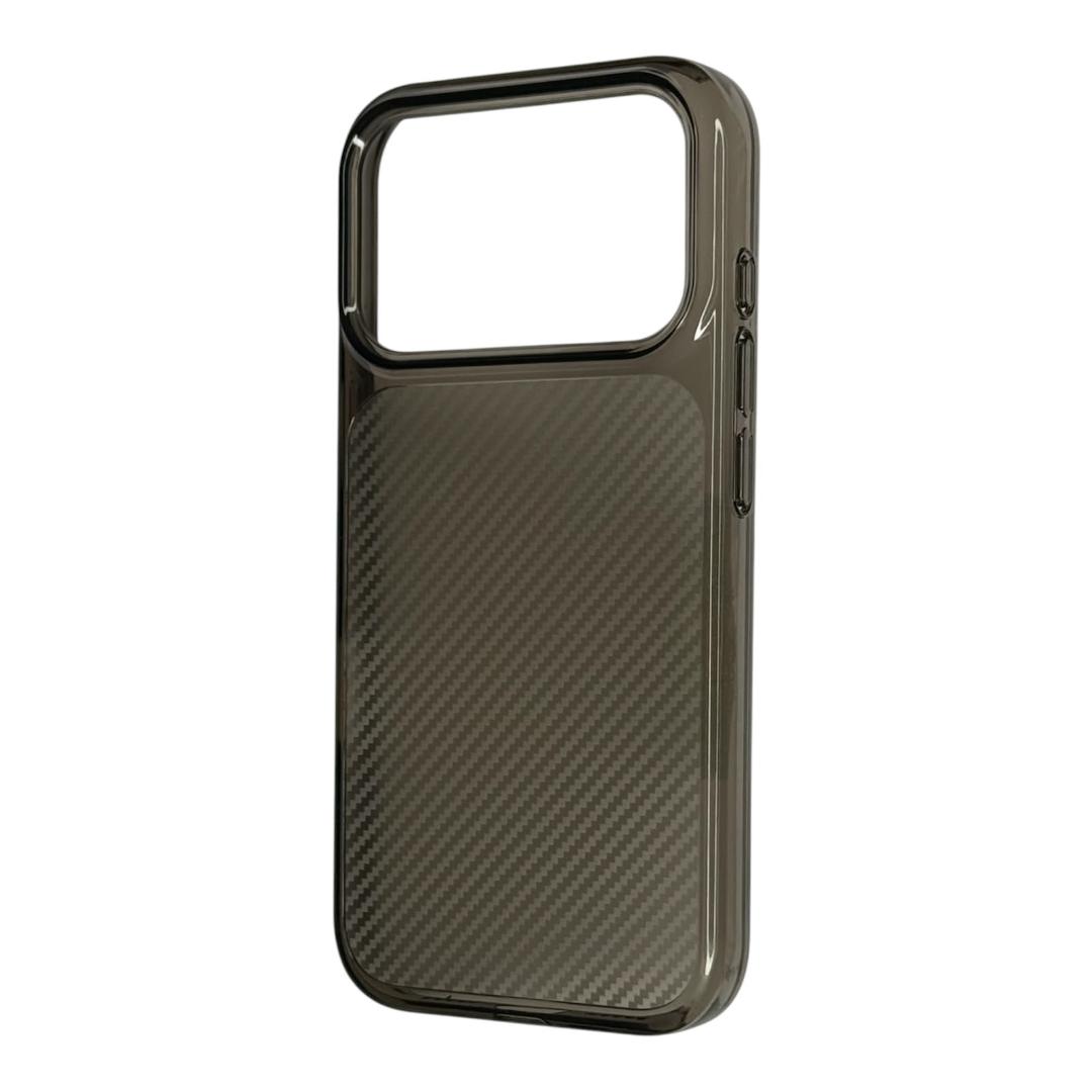 Carbon Fiber Textured iPhone Case with Glossy Frame*6