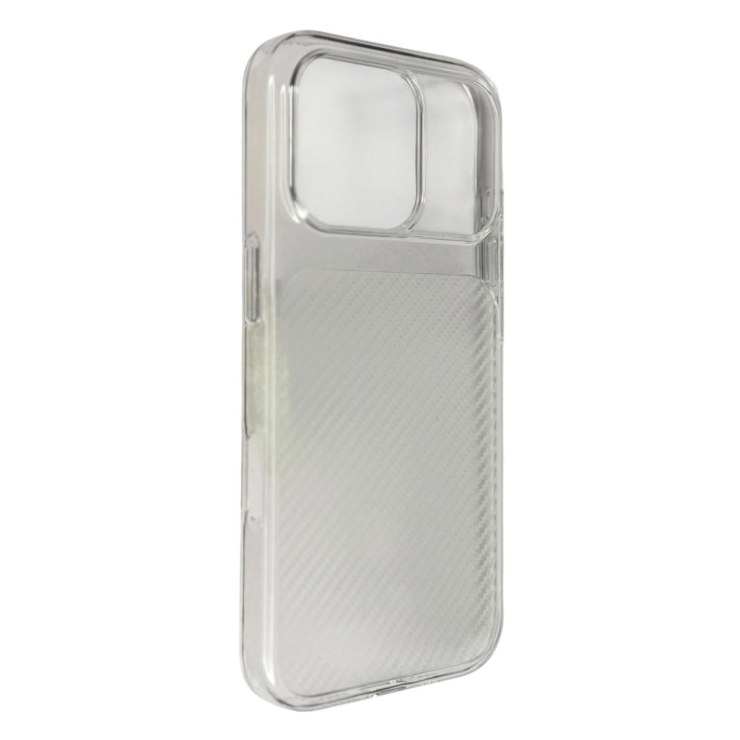 Clear Carbon Fiber Textured iPhone Case