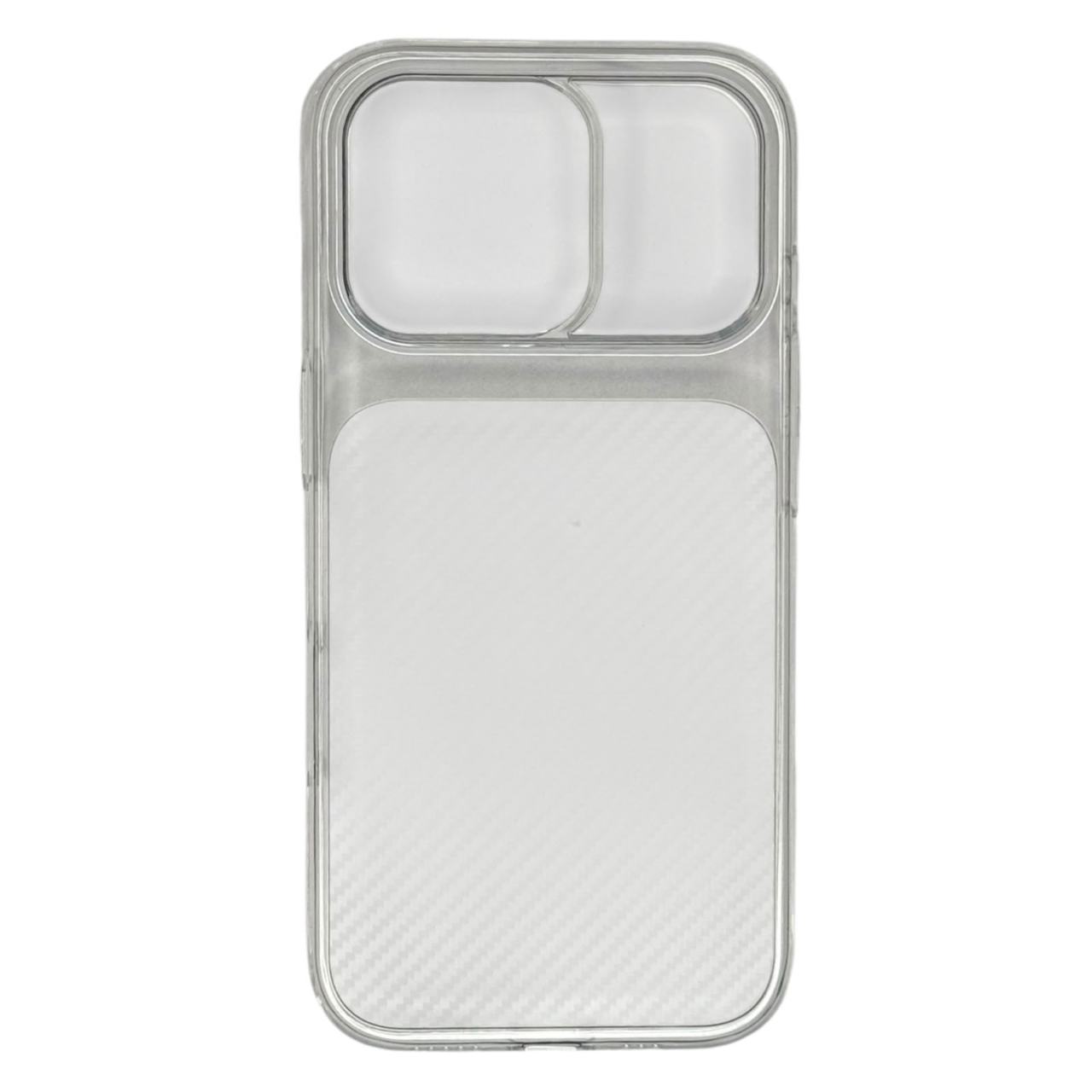 Clear Carbon Fiber Textured iPhone Case