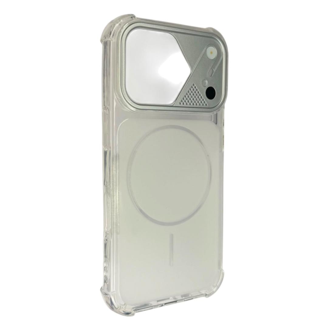 Clear Shockproof iPhone Case with Reinforced Corners