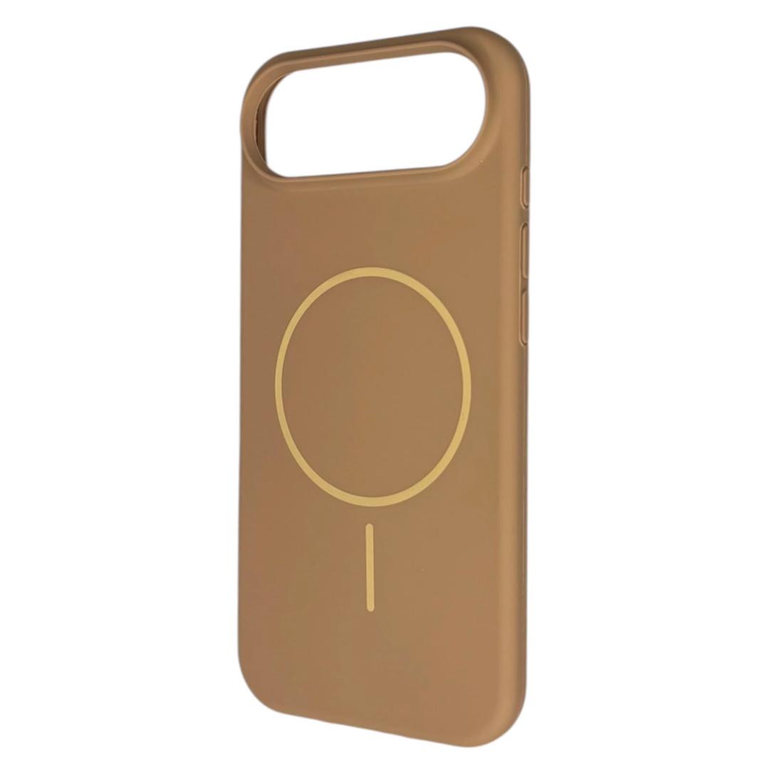 Coffee Brown Silicone Case for iPhone Air