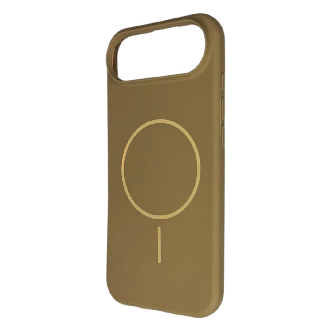 Olive Brown Silicone Case for iPhone Air